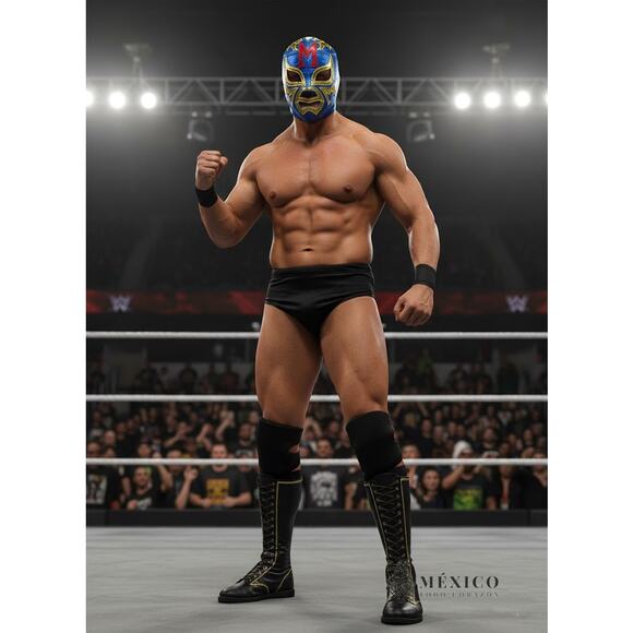 Luchador Mask  Mil Máscaras.  b3 - Picture 1 of 4